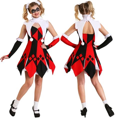 harley quinn rotes kleid|Harley Quinn Kostüme günstig online kaufen